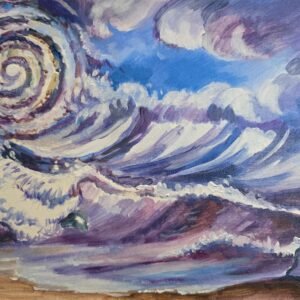 Картина с маслени бои - Морска стихия